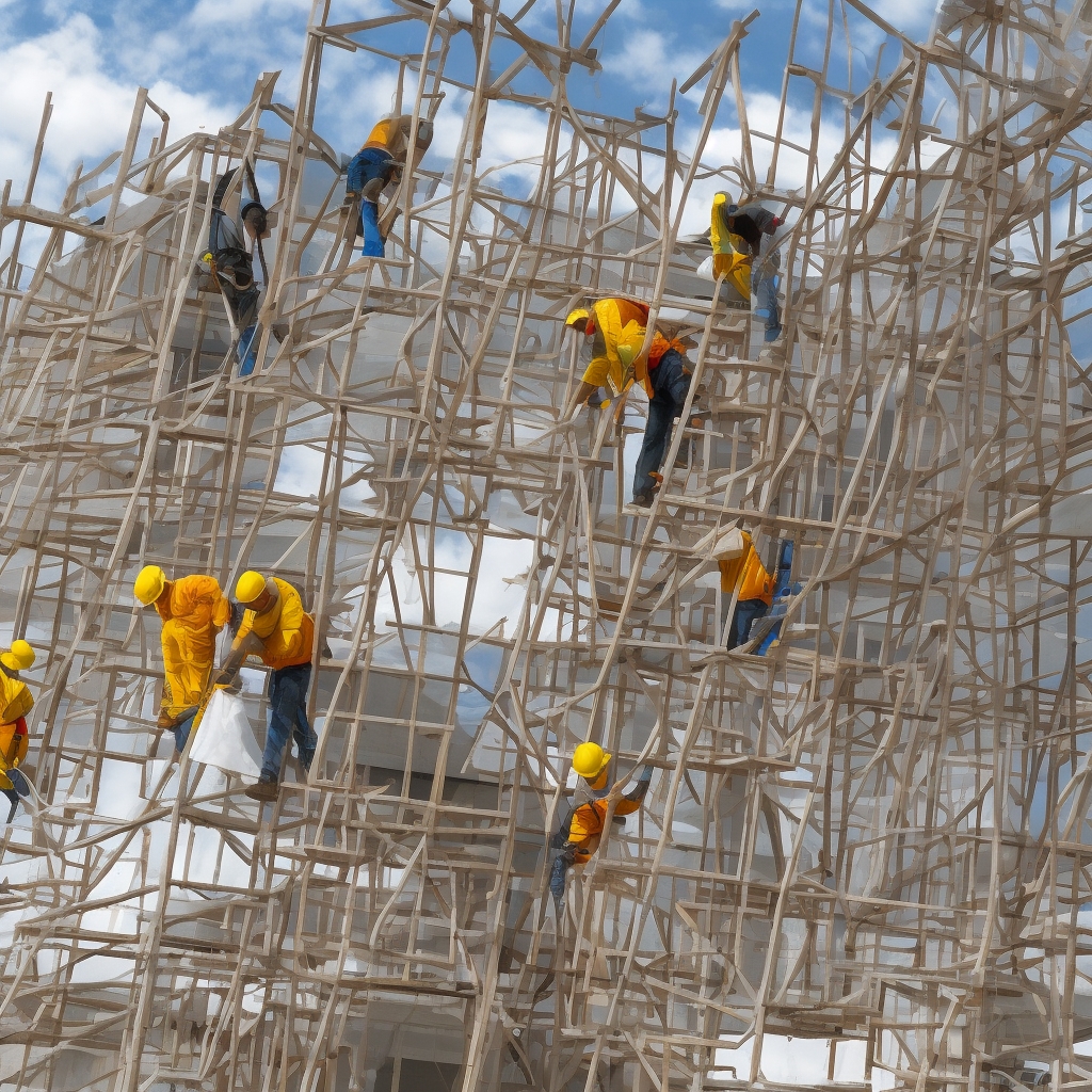 Painting companies professional team collaboration